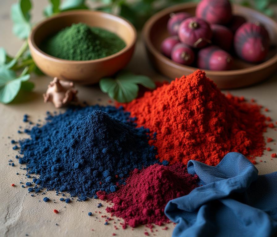 天然染料と持続可能な生産